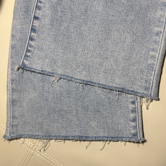L’AGENCE Ruth Raw Hem Straight Leg Jeans Size 30 - Picture 8 of 11